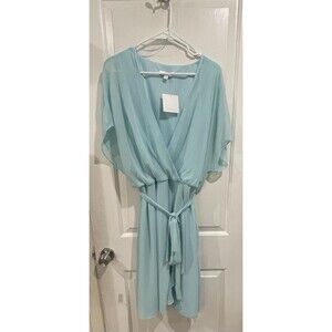 Roland Klein Dress, Sequin Sleeve size US Size 20 Blue